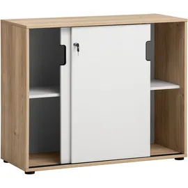 Schildmeyer Emmik Aktenschrank 100,1 x 41,0 x 83,6 cm weiß