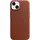 Apple iPhone 14 Leder Case mit MagSafe braun