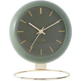 Karlsson Karlsson, Tischuhr, Table clock Globe moss green, des.Armando Breeveld