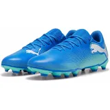 Puma Future 7 Play FG/AG hyperlink blue-mint/white 44