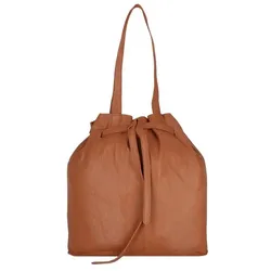 Greenburry Nappa Beuteltasche Leder 37 cm caramel