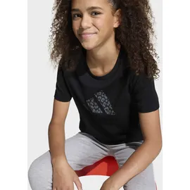 adidas ANIMAL PRINT Graphic Mädchen, T-Shirt schwarz - 128