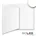 Business 600 1 eckig weiß RAL 9016