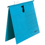 Falken Hängehefter UniReg, 230g/m2-Kraftkarton, kaufm. Heftung blau