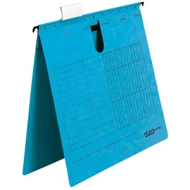 Falken Hängehefter UniReg, 230g/m2-Kraftkarton, kaufm. Heftung blau
