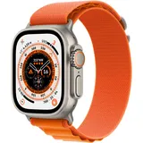 GPS+Cellular 49 mm Titaniumgehäuse, Alpine Loop orange M