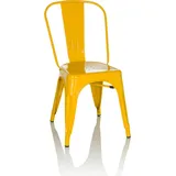 HJH Office Bistrostuhl VANTAGGIO COMFORT Metall ohne Armlehnen