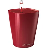 LECHUZA Mini Deltini Komplettset 10 x 10 x 13 cm scarlet rot hochglanz