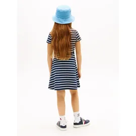 Tommy Hilfiger Skaterkleid TOMMY HILFIGER "ESSENTIAL PUNTO SKATER DRESS SS", Mädchen, Gr.