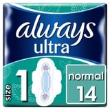 Always Ultra Binden Normal Mit Flügeln, 8er Pack (8 x 14 Stück)