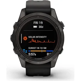 Garmin fenix 7S Pro Sapphire Solar schwarz/carbongrau
