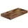VASAGLE Wandregal 40 x 20 x 3,8 cm Braun