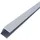 Dalsys Fliesenschiene U-Profil 2,5m x 25mm, Edelstahl gebürstet