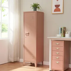 [en.casa] Einzelspind Kurikka 137 x 38 x 38 cm Bronze