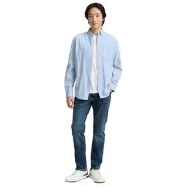 Tom Tailor Marvin Straight Fit Used Mid Stone Blue 40/34