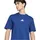 adidas Essentials Small Logo Single Jersey T-Shirt dunkelblau/weiß 3XL