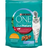 Purina One Dualnature Cranberry Adult Katzenfutter Huhn als erste Zutat 750 g