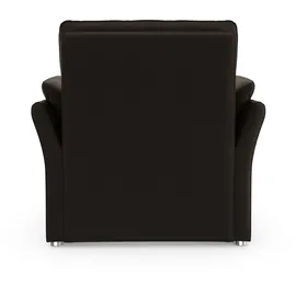 DOMO collection Sessel Pina Mikrofaser 99 x 95 x 88 cm Braun
