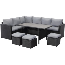 9-Sitzer Lounge Set -versch. Ausführungen