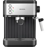 Grunkel CAFPRESSO-20AROMA schwarz mit Milchaufschäumer