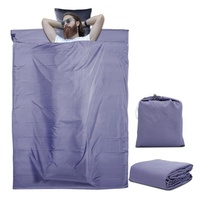 Intirilife Schlafsack 115 cm x 210 cm in DUNKEL