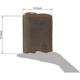 GREENBURRY Vintage Geldbörse Unisex braun