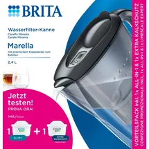 Brita Marella graphit 2,4 l + Maxtra Pro Kartusche + Extra Kalkschutz