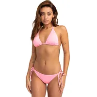 BILLABONG Bandeau-Bikini Damen Rosa  L Cup B