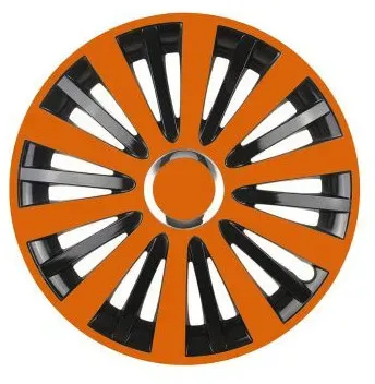 Radkappen Falcon orange/schwarz - 16