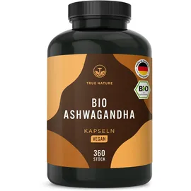 True Nature Bio Ashwagandha Kapseln 270 St.