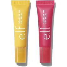 e.l.f. Squeeze Me More Lip Balm Duo, Set Mit 2 Exklusiven Farbtönen Für Eine Schimmernde Farbe, Nährende & Feuchtigkeitsspendende Formel, Vegan & Tierversuchsfrei