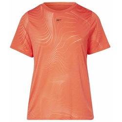 Damen Kurzarm-T-Shirt Reebok Burnout Orange – 3X