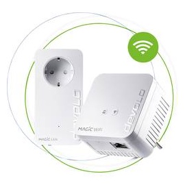devolo Magic 1 WiFi mini 1200 Mbit/s Ethernet/LAN WLAN Weiß