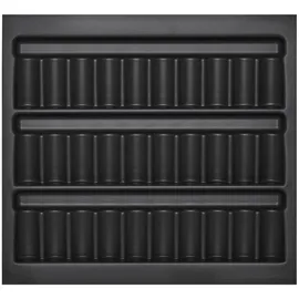SOTech Orga-Box Gewürzdoseneinsatz 51,3 x 47,3 x 2,8 cm 1-tlg. lavagrau
