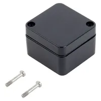 TRU Components KST 205 03205000.H Industrie-Gehäuse ABS Schiefer-Grau 1St.