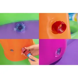 BESTWAY Sing 'n Splash Planschbecken 295 x 190 x 137 cm