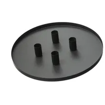 MARELIDA Stabkerzenhalter magnetisch Kerzenständer D: 30cm Kerzentablett Advent