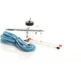 Wiltec Airbrush Pistole Typ 182K Silber 12,00mm x 47,00mm x 155,00mm