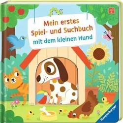 RAVENSBURGER 41039 Mein erstes Spiel- und Suchbuch mit dem kleinen Hund