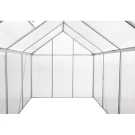 Zelsius Gewächshaus Aluminium Silber HKP 6 mm 5,90 m2