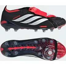 adidas Predator Elite Fold-Over Tongue AG Herren Core Black/Cloud White/Lucid Red 48 2/3