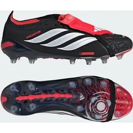 adidas Predator Elite Fold-Over Tongue AG Herren Core Black/Cloud White/Lucid Red 48 2/3