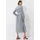 ALBA MODA Midikleid Blau/Weiß 40