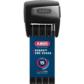 ABUS Bordo 6500A/110 Schwarz Faltschloss