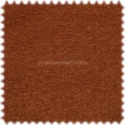 AKTION Reststück 4,50 Meter Chenille-Mischgewebe Möbelstoff Pure Rost