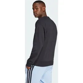 adidas Essentials Big Logo French Terry Sweatshirt Black / White M