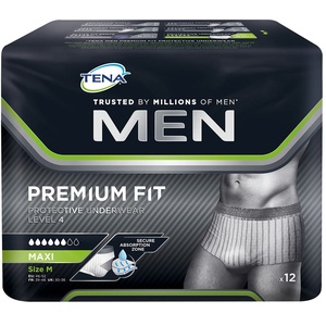 Tena MEN Premium Fit Protective Underwear Level 4 M