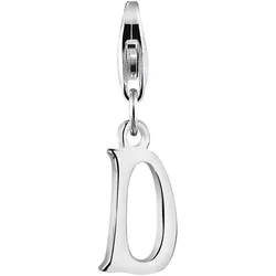 Nenalina Buchstabe "M" Anhänger Initialen Trend 925 Silber Damen 