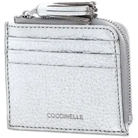 Coccinelle Tassel Credit Card Holder E2MU0128901 silver