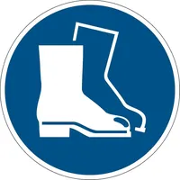 Durable Sicherheitskennzeichen ''Fußschutz benutzen''